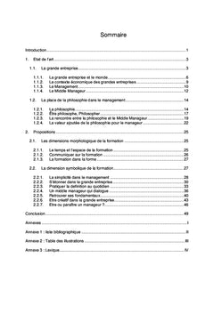 Philosophie et management