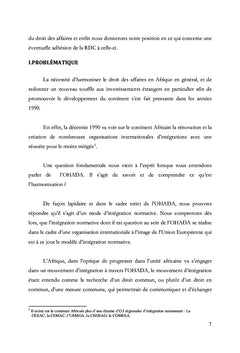 L'harmonisation en Afrique du droit des affaires à travers l'OHADA