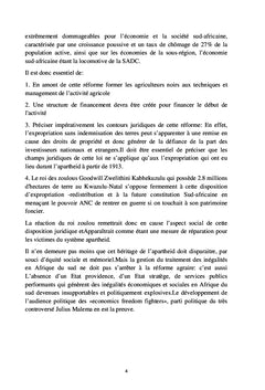 Eléments de dynamique de l'économie du développement