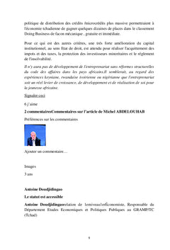 Eléments de dynamique de l'économie du développement