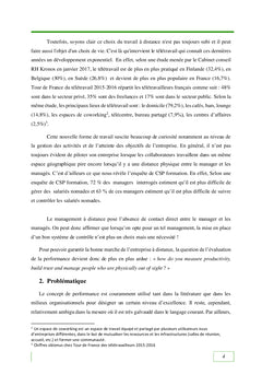 Performance et management à distance