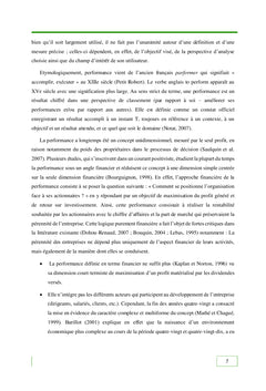 Performance et management à distance