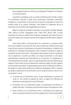 Performance et management à distance