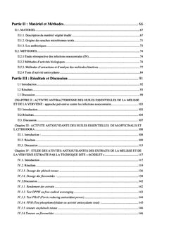 Activités Biologiques des Extraits de Deux Plantes Médicinales