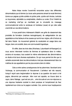 Dénominations des pagnes comme stratégie marketing en RDC (2006-2012)