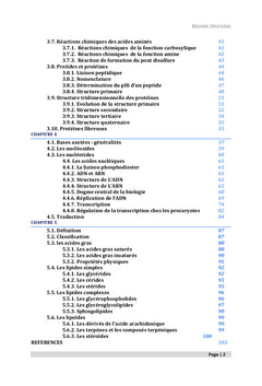 Biochimie structurale illustrée