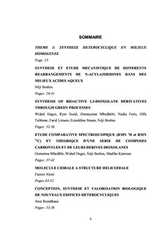 Livre Proceedings Deuxième Colloque Maghrébin Chimie Hétérocyclique