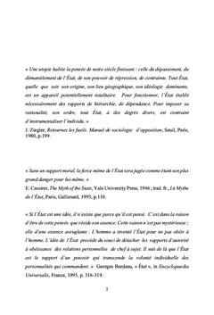La sémantique de l'état