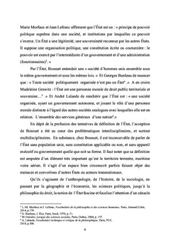 La sémantique de l'état