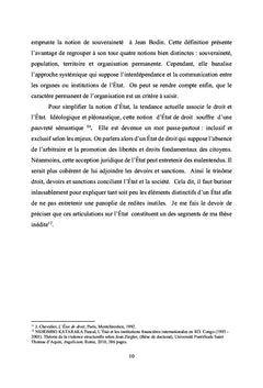 La sémantique de l'état