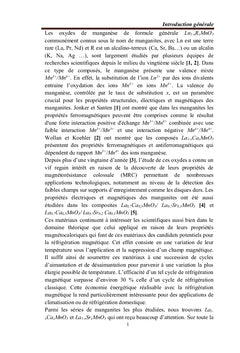Effets thermiques sur les propriétés physiques des oxydes
