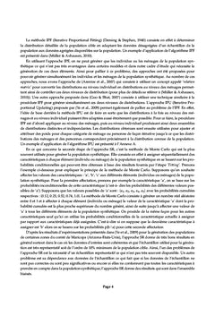 Génération d'une population synthétique localisée