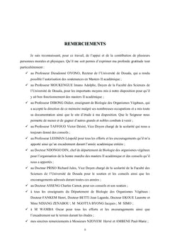 Conditions de culture optimale de la spiruline au Cameroun