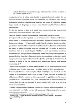 Présence ecclésiale en milieu hospitalier
