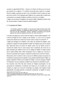 Présence ecclésiale en milieu hospitalier