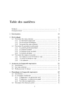Conduite à tenir devant une détresse respiratoire