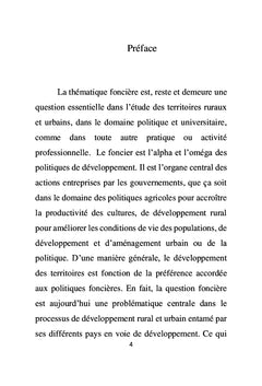 Problématique de la Gestion Foncière