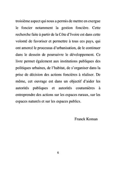 Problématique de la Gestion Foncière