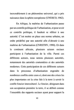 Problématique de la Gestion Foncière