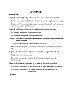 Les nouveaux enjeux de la diplomatie économique marocaine