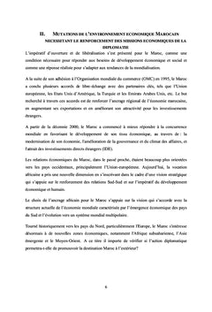 Les nouveaux enjeux de la diplomatie économique marocaine