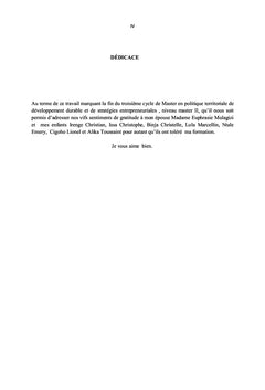 Analyse de la politique alimentaire dans la ville de Bukavu
