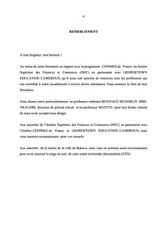 Analyse de la politique alimentaire dans la ville de Bukavu