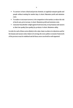 Financement des chaînes de valeurs agricoles au Nord-Kivu/RDC