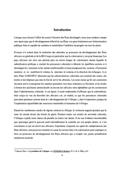 L'administration publique congolaise: un frein au développement