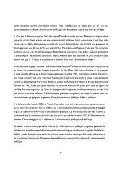 L'administration publique congolaise: un frein au développement