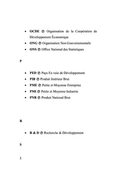 Quelques éléments sur l'entrepreneuriat en Algérie