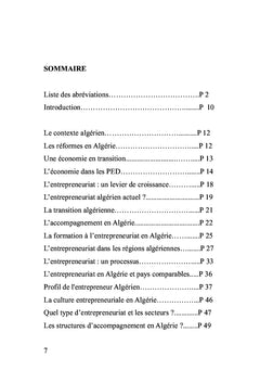 Quelques éléments sur l'entrepreneuriat en Algérie
