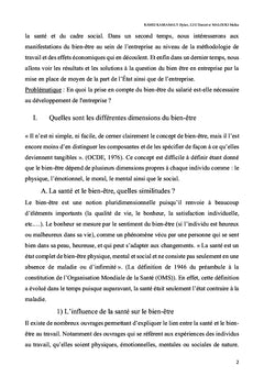 Les enjeux du bien-être en entreprise