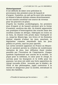 J'ai parié ma vie