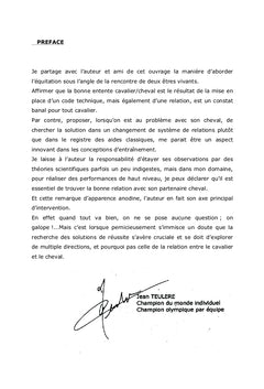 Changement de Niveau 2 en Equitation ou Changer sans Changer de Cheval