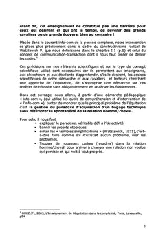 Changement de Niveau 2 en Equitation ou Changer sans Changer de Cheval