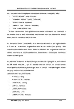 Micro-anatomie du Faisceau Occipito-Frontal Inférieur