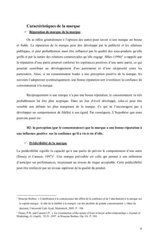 La fidélité par la confiance dans le comportement du consommateur