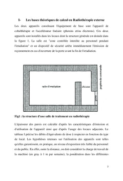 Rapport de calcul de blindage