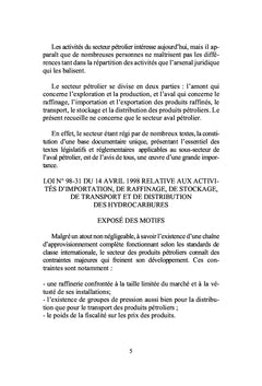 L'Aval Pétrolier au Sénégal