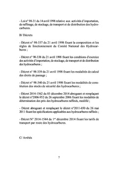 L'Aval Pétrolier au Sénégal