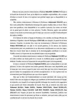 Exploration de six plantes médicinales Tunisiennes