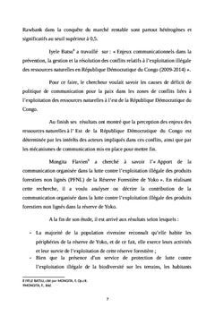 Mécanismes de communication de Tropenbos/RDC