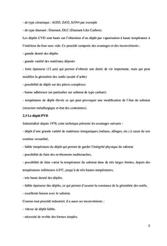 Impact du revêtement de l'outil sur l'usure et la rugosité en fraisage