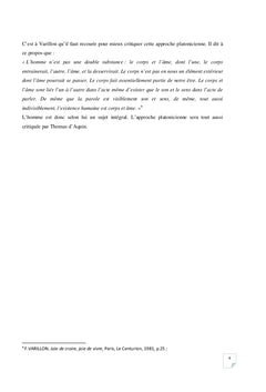 Du Corps dans la dialectique de l'Avoir et de l'Être