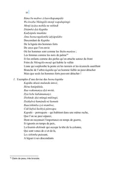 Men'a bukole (poésie d'éloge) des bakwa beeya. Etudes Descriptive