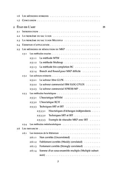 Utilisation de l'IA pour résoudre le problème du sac à dos