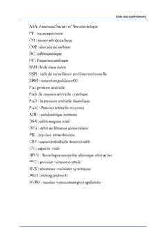 Sulfate de magnésium et stabilité hémodynamique en coeliochirurgie