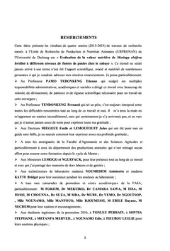 Potentiel de production de Moringa oleifera