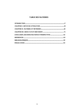 Potentiel de production de Moringa oleifera